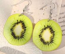 Load image into Gallery viewer, Kiwi earrings
