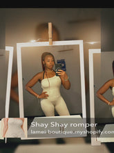Load and play video in Gallery viewer, Shay Shay romper
