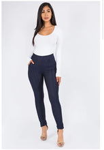 Load image into Gallery viewer, Velvet plush Jeggings
